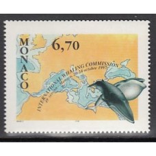 Monaco - Correo 1997  Yvert 2133 ** Mnh   Proteccion de las ballenas