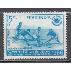 India - Correo Yvert 213 ** Mnh  Deportes hockey