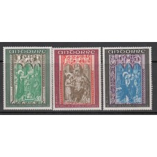 Andorra Francesa Correo  1971 Yvert 214/6 ** Mnh