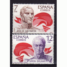 España II Centenario Correo 1978 Edifil 2489/90 ** Mnh