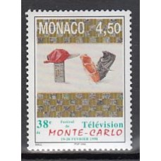 Monaco - Correo 1998  Yvert 2146 ** Mnh   Televisión de Monaco