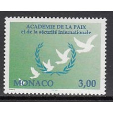 Monaco - Correo 1998  Yvert 2149 ** Mnh   Academia de la paz