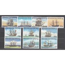 Oceano Indico - Correo Yvert 215/24 ** Mnh   Barcos