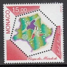 Monaco - Correo 1998  Yvert 2163 ** Mnh   Copa del mundo de futbol