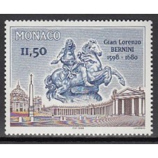 Monaco - Correo 1998  Yvert 2175 ** Mnh   Escultor Bernini