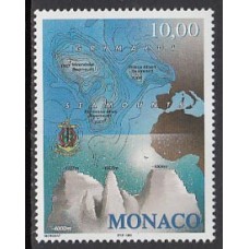 Monaco - Correo 1998  Yvert 2181 ** Mnh   Fondos marinos