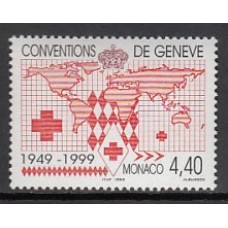 Monaco - Correo 1999  Yvert 2188 ** Mnh   Cruz Roja