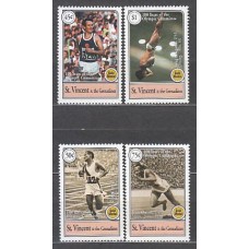 San Vicente - Correo Yvert 2195/8 ** Mnh Deportes