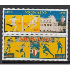 Monaco - Correo 1999  Yvert 2196/7 ** Mnh   Asociación deportiva