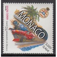 Monaco - Correo 1999  Yvert 2200 ** Mnh   Premio de automovilismo