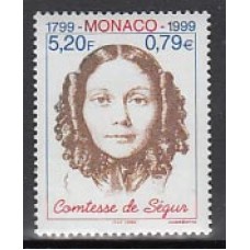 Monaco - Correo 1999  Yvert 2210 ** Mnh   Condesa de Segur