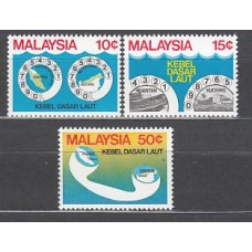 Malaysia - Correo Yvert 222/4 ** Mnh  Cable submarino