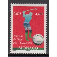 Monaco - Correo 2000 Yvert 2254 ** Mnh Deportes. Golf