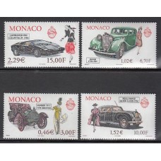 Monaco - Correo 2000 Yvert 2257/60 ** Mnh  Coches