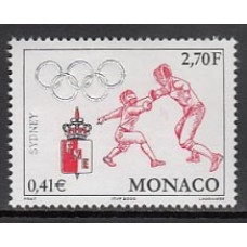 Monaco - Correo 2000 Yvert 2261 ** Mnh Deportes. Olimpiadas de Sydney