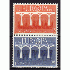 España II Centenario Correo 1984 Edifil 2756/7 ** Mnh