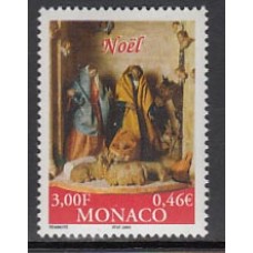 Monaco - Correo 2000 Yvert 2274 ** Mnh Navidad