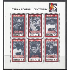 Grenada - Correo 1993 Yvert 2318/23 ** Mnh Deportes fútbol