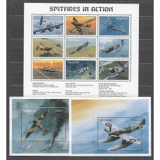 Tanzania - Correo Yvert 2336/44+H 352/3 ** Mnh  Aviones