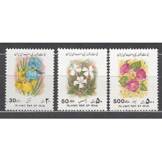 Iran - Correo 1993 Yvert 2342/4 ** Mnh Flores