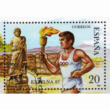 España II Centenario Correo 1987 Edifil 2918 SH usado