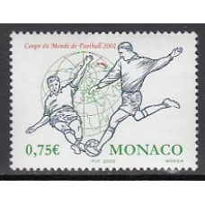 Monaco - Correo 2002 Yvert 2350 ** Mnh Deportes. Fútbol