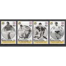 Grenada - Correo 1993 Yvert 2351/4 ** Mnh Deportes fútbol