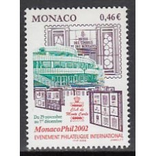 Monaco - Correo 2002 Yvert 2353 ** Mnh Exposición Filatelica