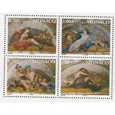 Monaco - Correo 2002 Yvert 2373/6 ** Mnh Pinturas