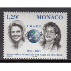 Monaco - Correo 2002  Yvert 2379 ** Mnh Personajes