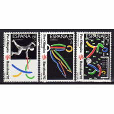 España II Centenario Correo 1989 Edifil 3025/7 ** Mnh