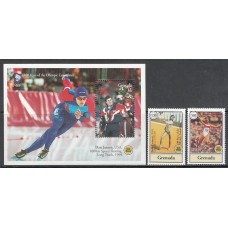 Grenada - Correo 1994 Yvert 2432/3+H.358 ** Mnh Deportes