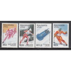 Maldives - Correo Yvert 2434/7 ** Mnh  Olimpiadas de Nagano