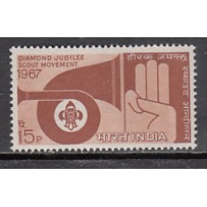 India - Correo Yvert 243 ** Mnh  Scoutismo