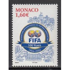 Monaco - Correo 2004 Yvert 2454 ** Mnh Deportes. Fútbol