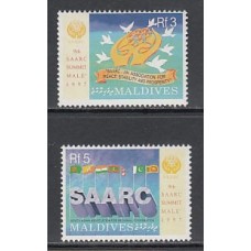 Maldives - Correo Yvert 2454/5 ** Mnh