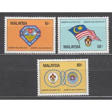 Malaysia - Correo Yvert 248/50 ** Mnh  Scoutismo