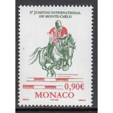 Monaco - Correo 2005 Yvert 2486 ** Mnh Deportes. Hipica