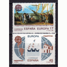 España II Centenario Correo 1992 Edifil 3196/7 ** Mnh