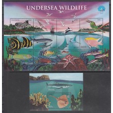 Tanzania - Correo Yvert 2491/502+H 372 ** Mnh   Fauna marina