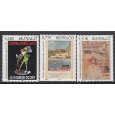 Monaco - Correo 2005 Yvert 2494/6 ** Mnh Pinturas