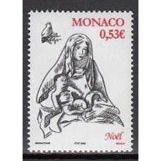 Monaco - Correo 2005 Yvert 2505 ** Mnh Navidad