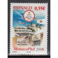 Monaco - Correo 2005 Yvert 2521 ** Mnh Exposición Filatelica