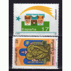 España II Centenario Correo 1993 Edifil 3273/4 ** Mnh