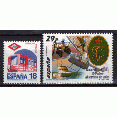 España II Centenario Correo 1994 Edifil 3322/3 ** Mnh