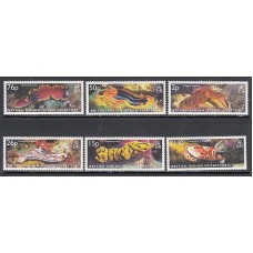 Oceano Indico - Correo Yvert 256/61 ** Mnh  Fauna marina