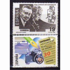 España II Centenario Correo 1995 Edifil 3362/3 ** Mnh