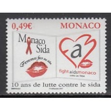 Monaco - Correo 2006 Yvert 2570 ** Mnh Medicina