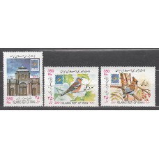 Iran - Correo 2001 Yvert 2595/7 ** Mnh  Fauna aves