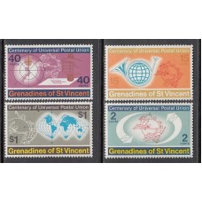 San Vicente-Grenadines - Correo Yvert 26/9 ** Mnh UPU